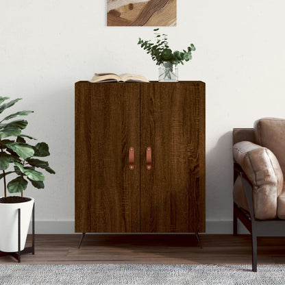 vidaXL Sideboard Braun Eichen-Optik 69,5x34x90 cm Holzwerkstoff