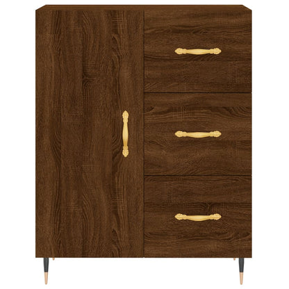 vidaXL Sideboard Braun Eichen-Optik 69,5x34x90 cm Holzwerkstoff