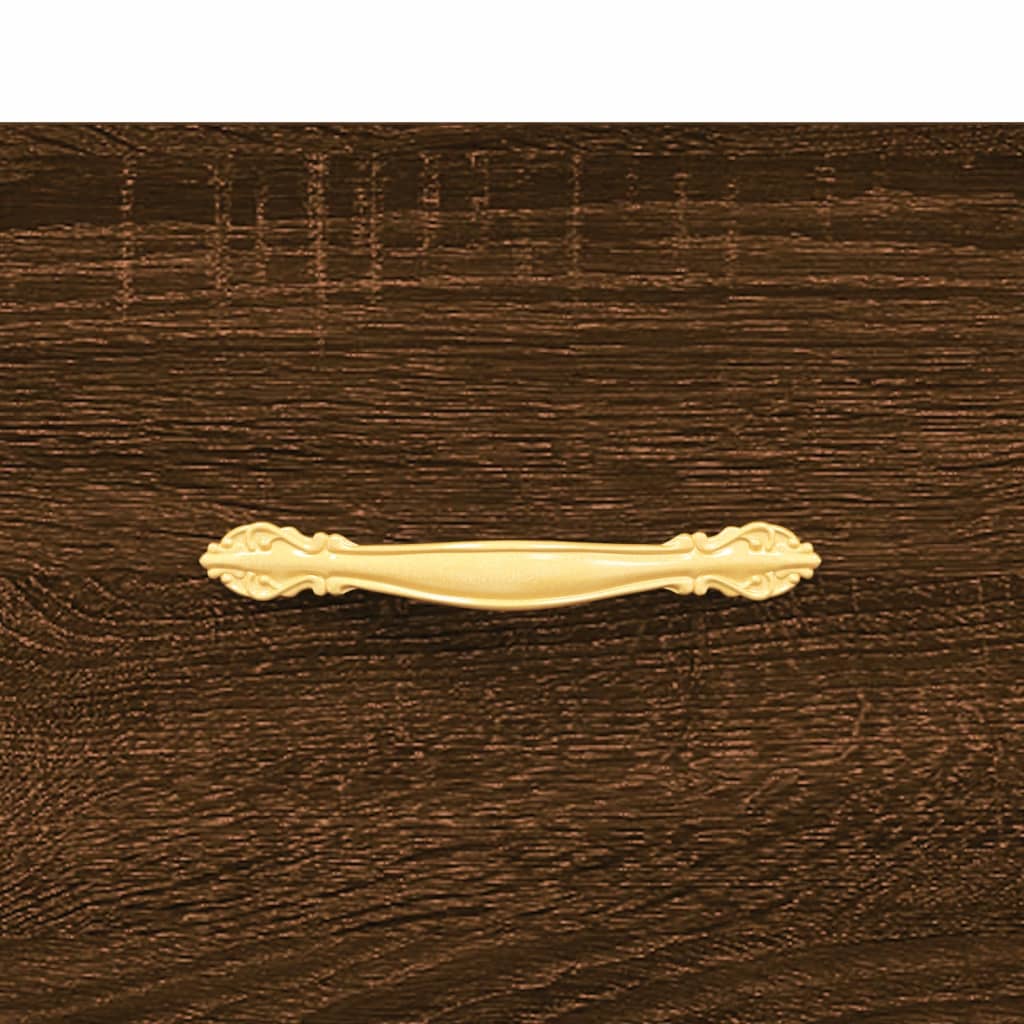 vidaXL Sideboard Braun Eichen-Optik 69,5x34x90 cm Holzwerkstoff