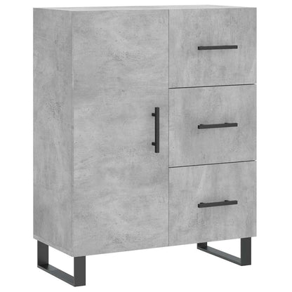 Sideboard Betongrau 69,5x34x90 cm Holzwerkstoff