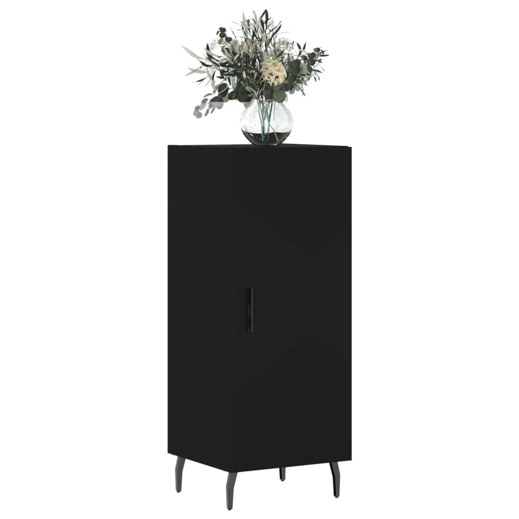 Sideboard Schwarz 34,5x34x90 cm Holzwerkstoff
