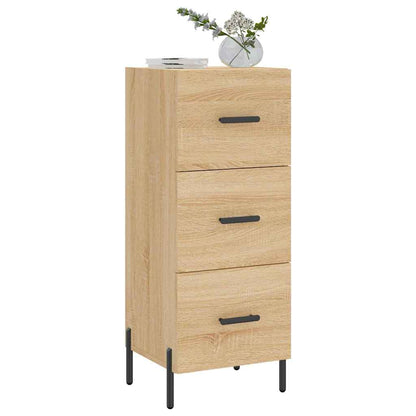 Sideboard Sonoma-Eiche 34,5x34x90 cm Holzwerkstoff