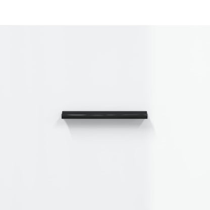 Sideboard Hochglanz-Weiß 34,5x34x90 cm Holzwerkstoff