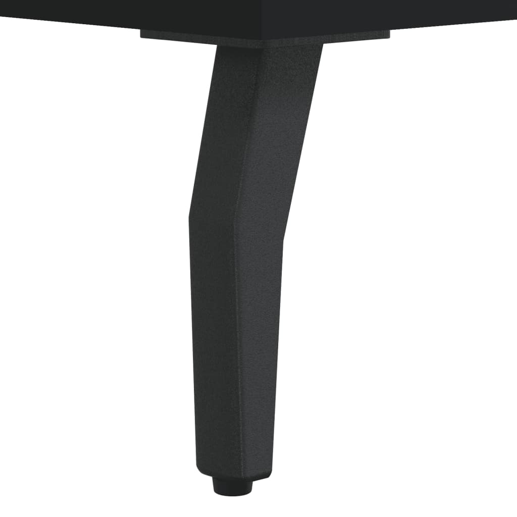 vidaXL Sideboard Schwarz 34,5x34x90 cm Holzwerkstoff