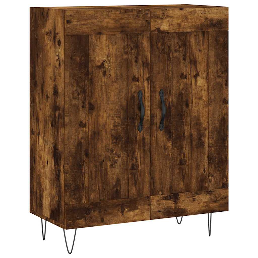 Sideboard Räuchereiche 69,5x34x90 cm Holzwerkstoff