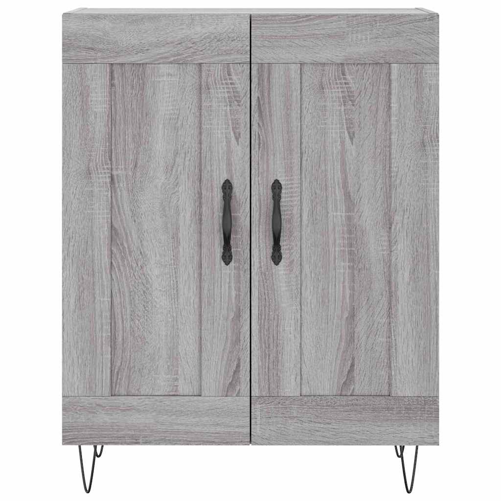 Sideboard Grau Sonoma 69,5x34x90 cm Holzwerkstoff