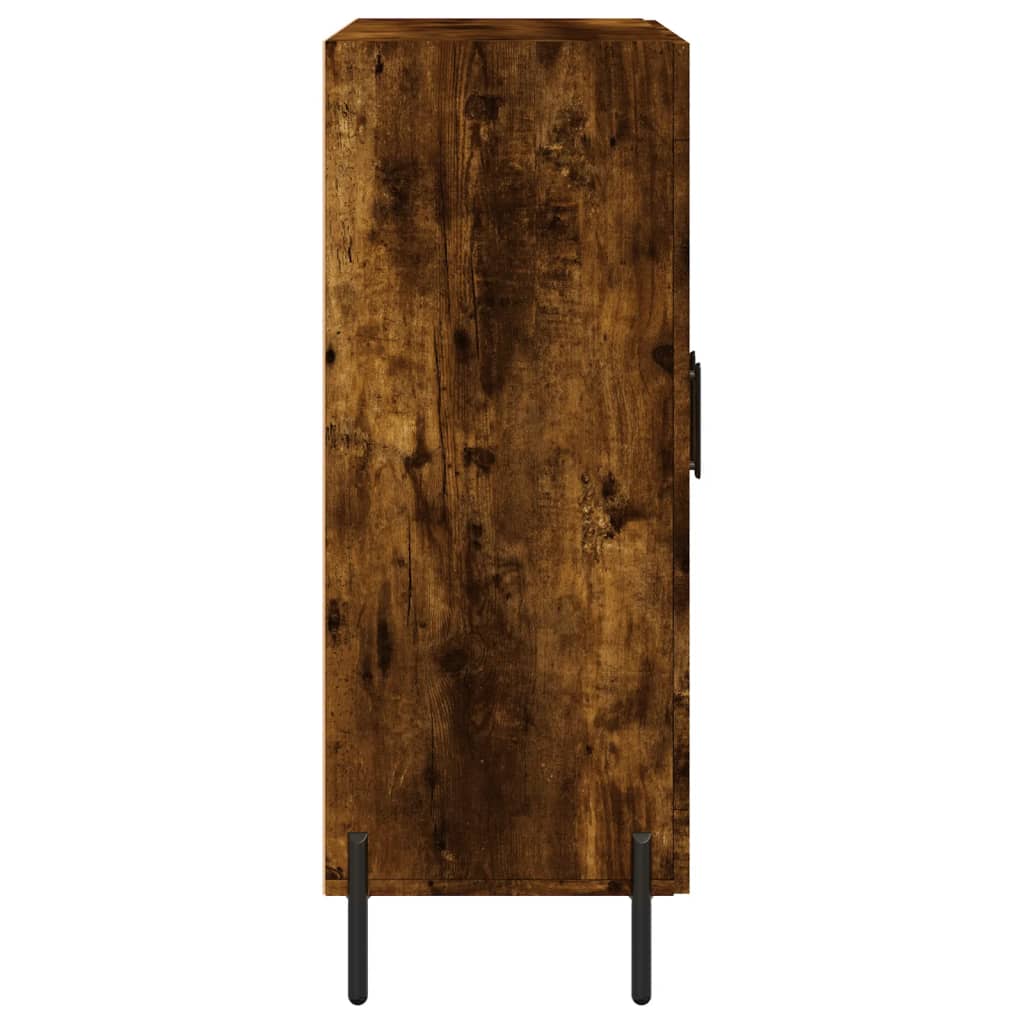 vidaXL Buffet chêne fumé 69,5x34x90 cm Bois d'ingénierie
