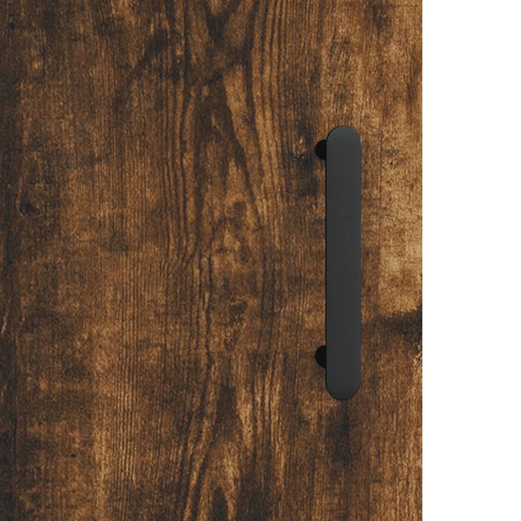vidaXL Buffet chêne fumé 69,5x34x90 cm Bois d'ingénierie