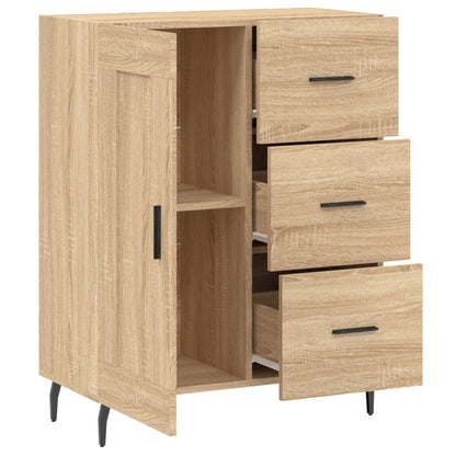 Sideboard Sonoma-Eiche 69,5x34x90 cm Holzwerkstoff