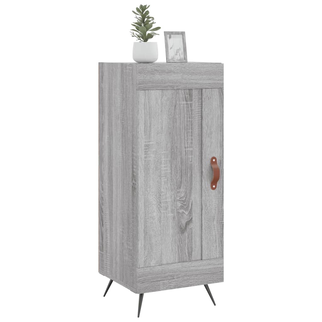 Sideboard Grau Sonoma 34,5x34x90 cm Holzwerkstoff