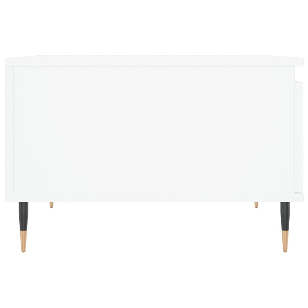 vidaXL Couchtisch Weiß 55x55x36,5 cm Holzwerkstoff