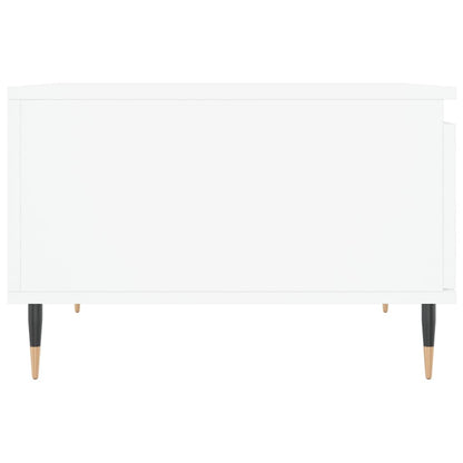 vidaXL Couchtisch Weiß 55x55x36,5 cm Holzwerkstoff