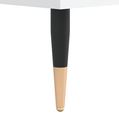 vidaXL Couchtisch Weiß 55x55x36,5 cm Holzwerkstoff