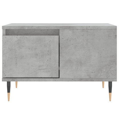vidaXL Couchtisch Betongrau 55x55x36,5 cm Holzwerkstoff