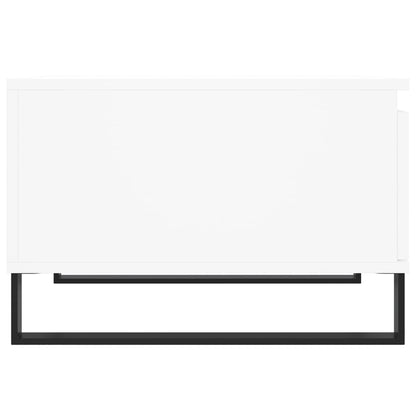 vidaXL Couchtisch Weiß 55x55x36,5 cm Holzwerkstoff