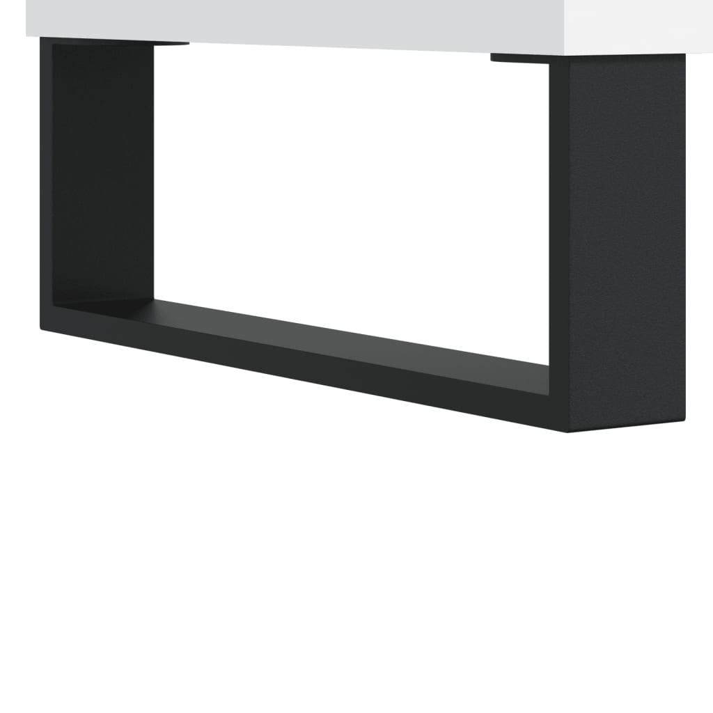 vidaXL Couchtisch Weiß 55x55x36,5 cm Holzwerkstoff