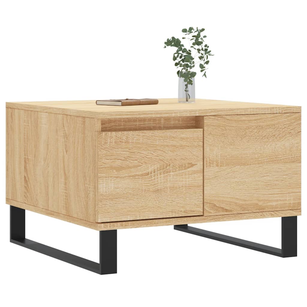 Couchtisch Sonoma-Eiche 55x55x36,5 cm Holzwerkstoff
