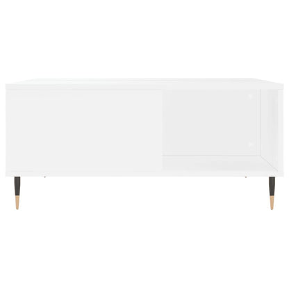 vidaXL Couchtisch Weiß 80x80x36,5 cm Holzwerkstoff