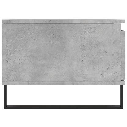 vidaXL Couchtisch Betongrau 90x50x36,5 cm Holzwerkstoff