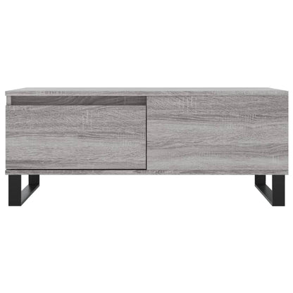 vidaXL Couchtisch Grau Sonoma 90x50x36,5 cm Holzwerkstoff