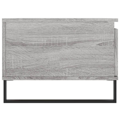 vidaXL Couchtisch Grau Sonoma 90x50x36,5 cm Holzwerkstoff