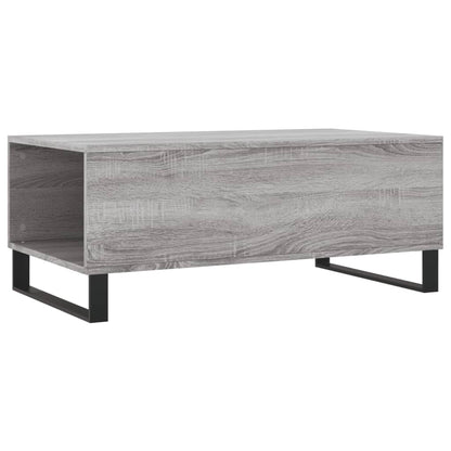 vidaXL Couchtisch Grau Sonoma 90x50x36,5 cm Holzwerkstoff