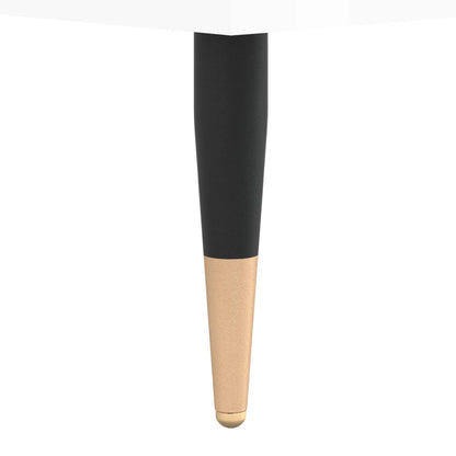 vidaXL TV-Schrank Hochglanz-Weiß 100x34,5x44,5 cm Holzwerkstoff
