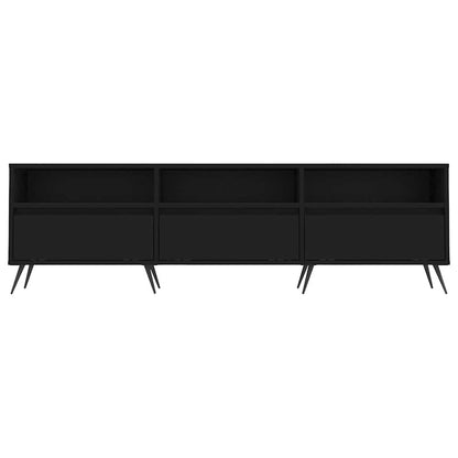 vidaXL TV-Schrank Schwarz 150x30x44,5 cm Holzwerkstoff