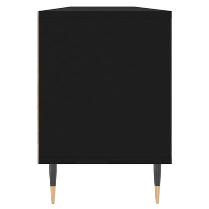 vidaXL TV-Schrank Schwarz 150x30x44,5 cm Holzwerkstoff