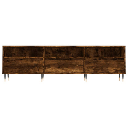vidaXL TV-Schrank Räuchereiche 150x30x44,5 cm Holzwerkstoff