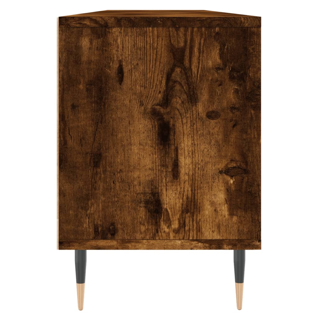vidaXL TV-Schrank Räuchereiche 150x30x44,5 cm Holzwerkstoff