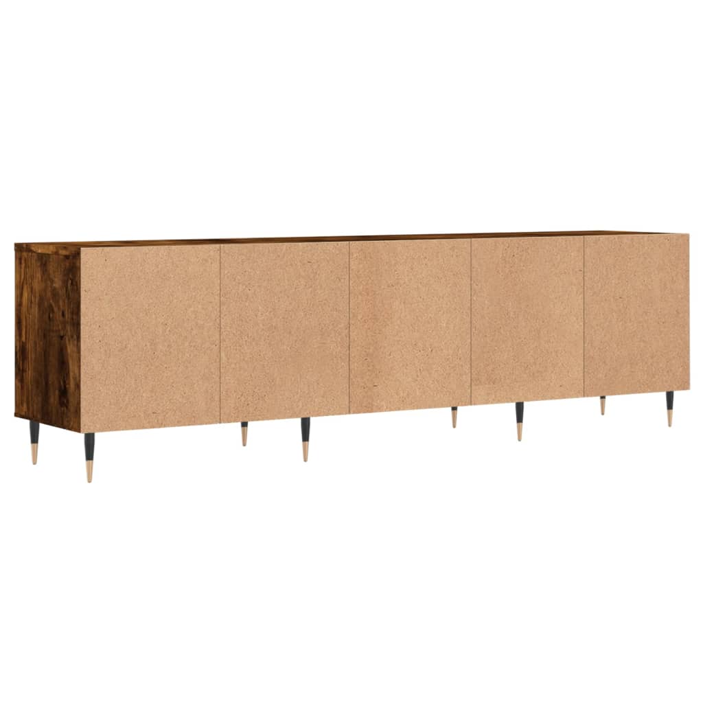 vidaXL TV-Schrank Räuchereiche 150x30x44,5 cm Holzwerkstoff