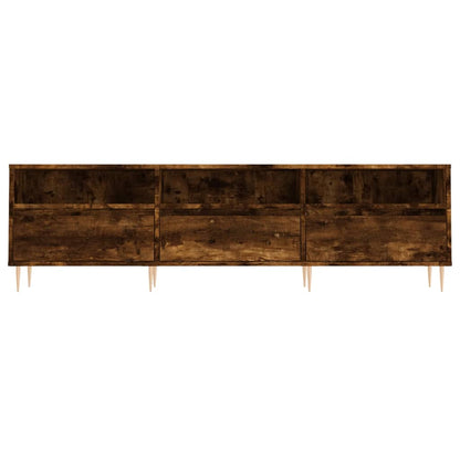 vidaXL TV-Schrank Räuchereiche 150x30x44,5 cm Holzwerkstoff