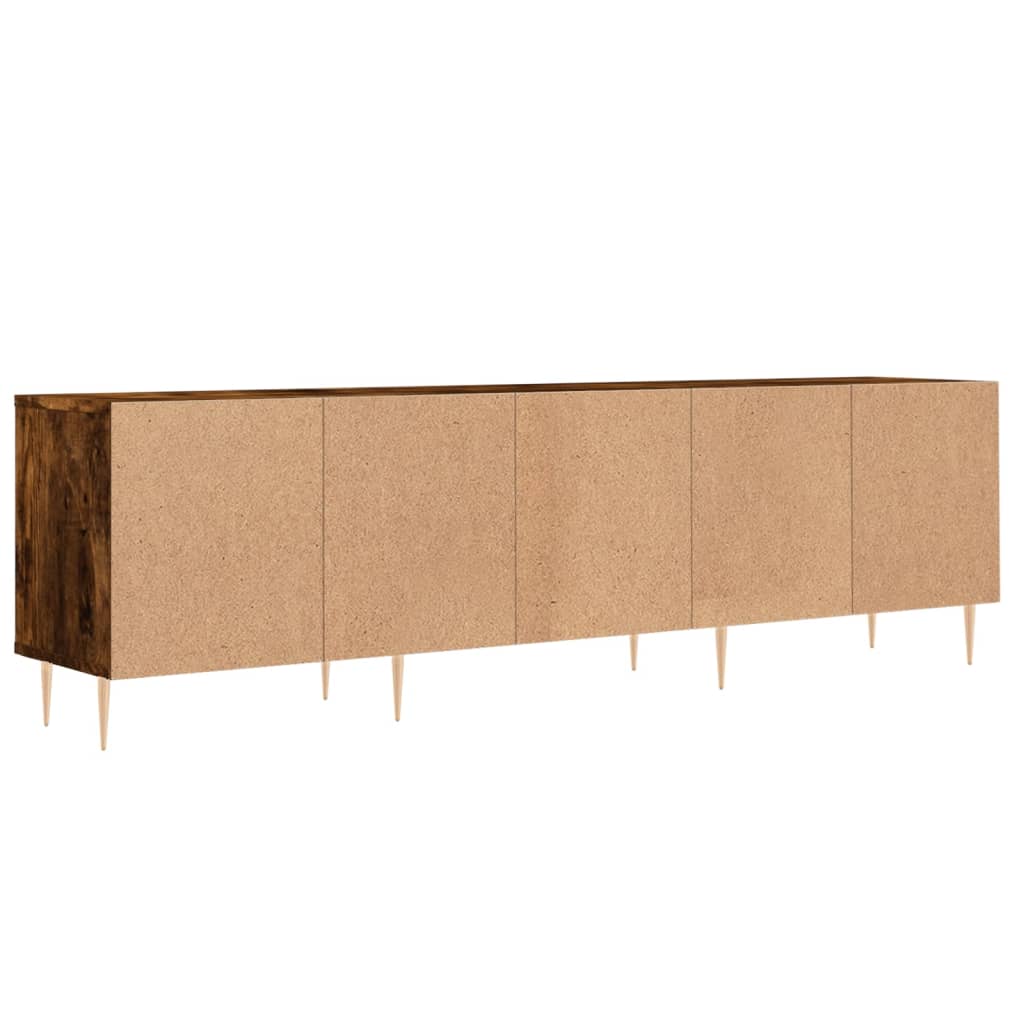 vidaXL TV-Schrank Räuchereiche 150x30x44,5 cm Holzwerkstoff