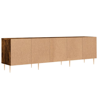 vidaXL TV-Schrank Räuchereiche 150x30x44,5 cm Holzwerkstoff