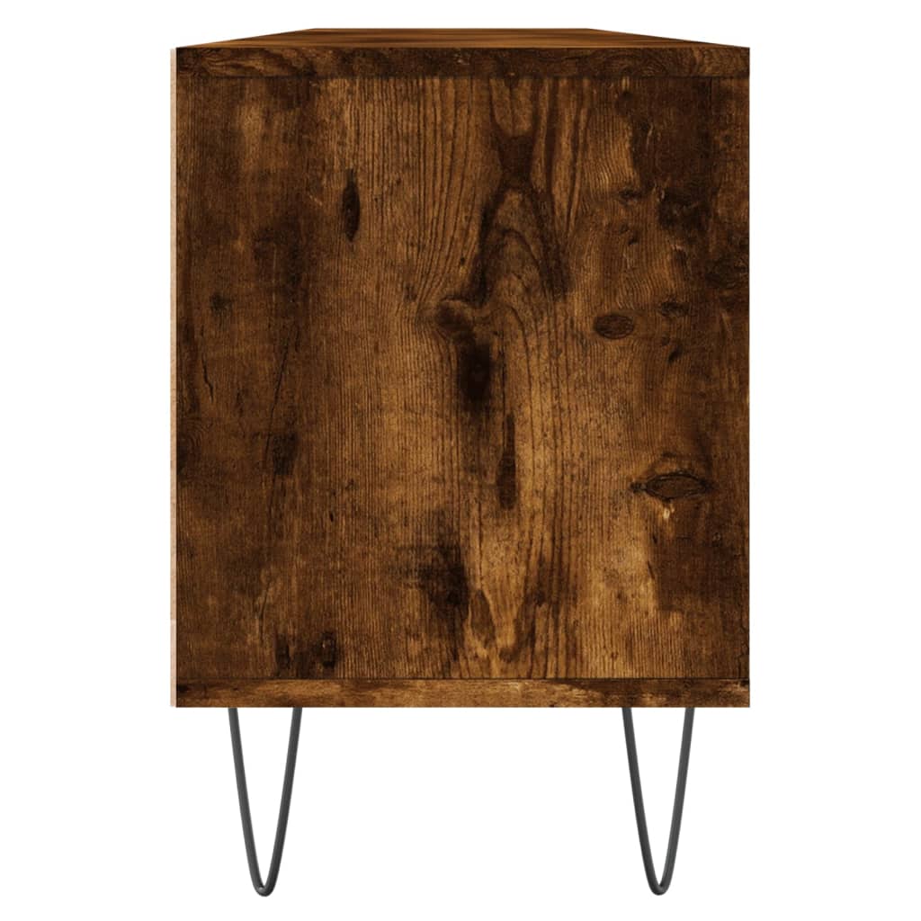 vidaXL TV-Schrank Räuchereiche 150x30x44,5 cm Holzwerkstoff
