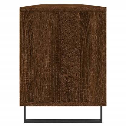 vidaXL Meuble TV Chêne Marron 150x30x44,5 cm Bois d'ingénierie