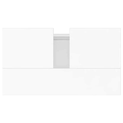 vidaXL Badschrank Schwarz 58x33x60 cm Holzwerkstoff