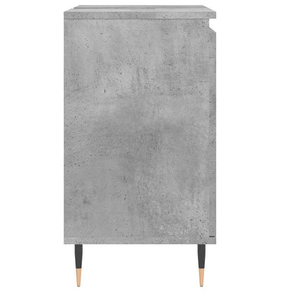 vidaXL Badschrank Betongrau 58 x 33 x 60 cm Holzwerkstoff