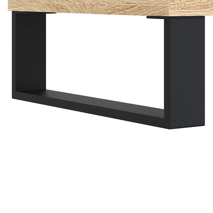 vidaXL Badschrank Sonoma-Eiche 58x33x60 cm Holzwerkstoff