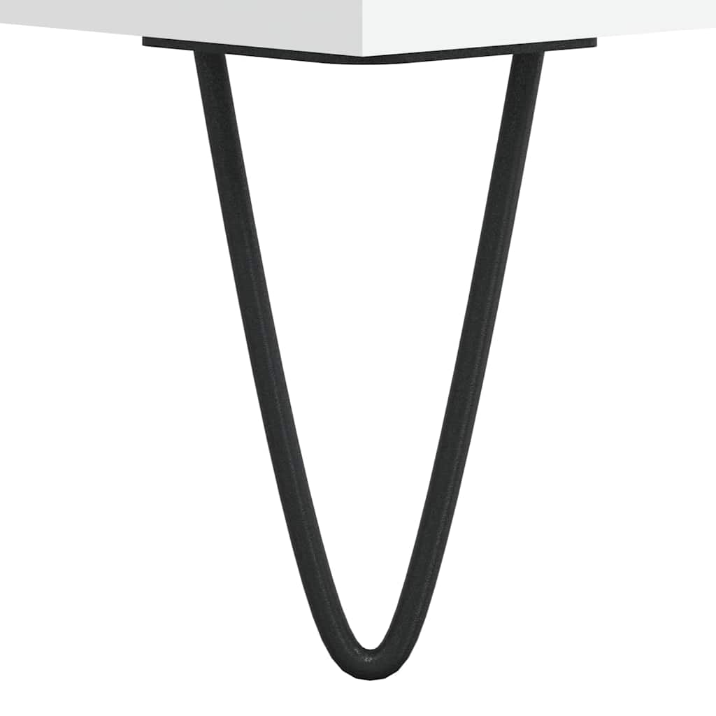 vidaXL Badschrank Weiß 65x33x60 cm Holzwerkstoff