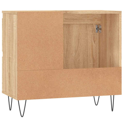 vidaXL Badschrank Sonoma-Eiche 65x33x60 cm Holzwerkstoff