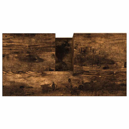 vidaXL Badschrank Räuchereiche 65x33x60 cm Holzwerkstoff