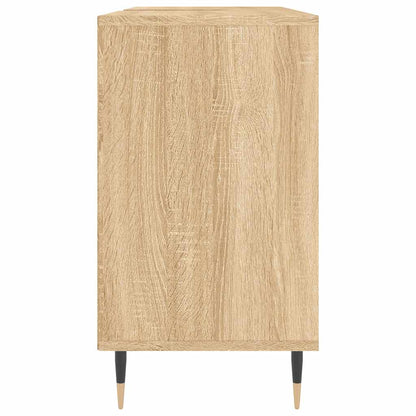 vidaXL Badschrank Sonoma-Eiche 80x33x60 cm Holzwerkstoff