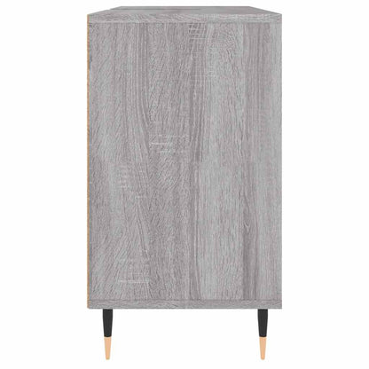 vidaXL Badschrank Grau Sonoma 80x33x60 cm Holzwerkstoff
