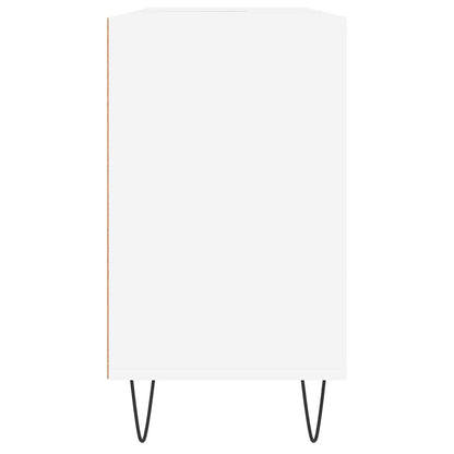 vidaXL Badschrank Weiß 80x33x60 cm Holzwerkstoff
