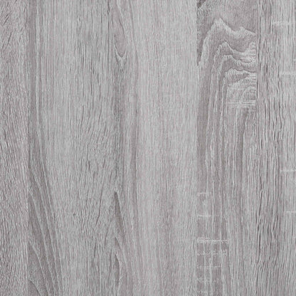 vidaXL Badschrank Grau Sonoma 80x33x60 cm Holzwerkstoff