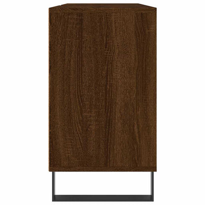 vidaXL Badschrank Braun Eichen-Optik 80x33x60 cm Holzwerkstoff
