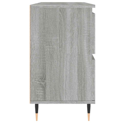 vidaXL Meuble de salle de bain gris Sonoma 80x33x60 cm en bois d'ingénierie
