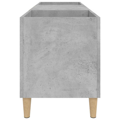 vidaXL Plattenschrank Betongrau 121x38x48 cm Holzwerkstoff